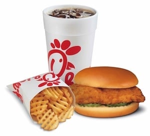 Chick Fil A Calorie Chart