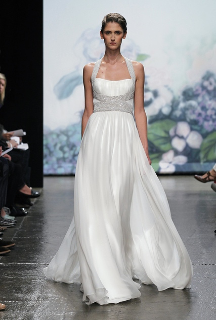 MONIQUE LHUILLIER FW12 BRIDAL NEW YORK 10/15/2011