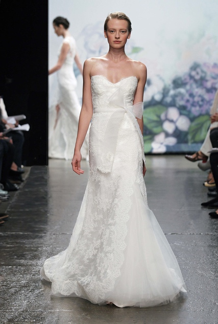 MONIQUE LHUILLIER FW12 BRIDAL NEW YORK 10/15/2011