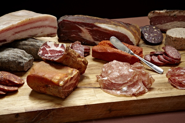 Red Apron chef Nate Anda is putting together charcuterie boards for Neighborhood Provisions. Photograph by Greg Powers.