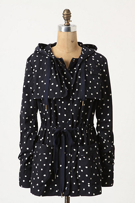 How fun is this polka-dot raincoat?