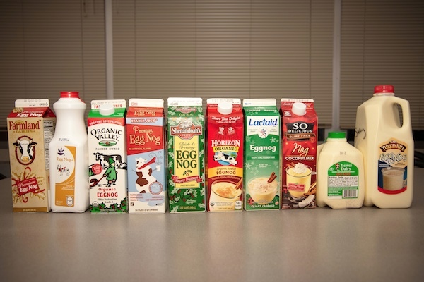 Taste Test: Store-Bought Eggnog - Washingtonian