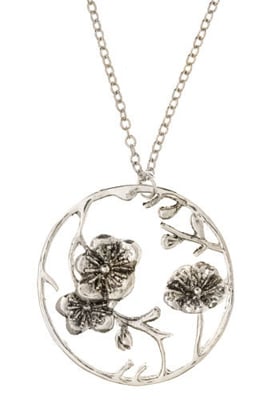 The original cherry blossom trees were a token of friendship from Tokyo to Washington. Show your bestie a similar sentiment with this cute pendant.