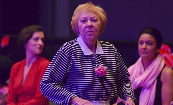 The music venue hosts a group of 90-year-olds for a Valentine’s Day dance that proves love is timeless.