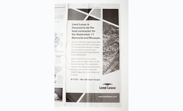 9/11-Themed Ads From Major National Newspapers
