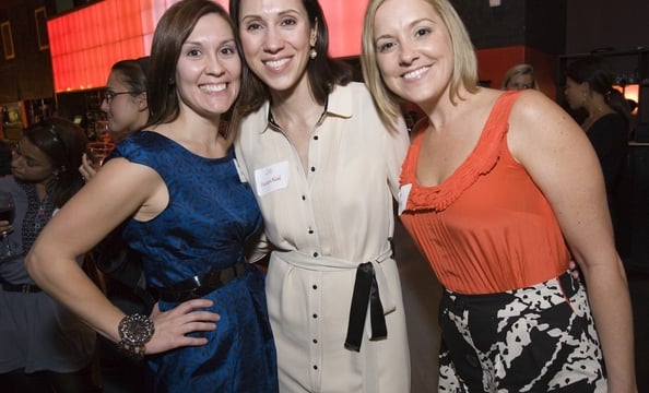 Jamie Sears of Simply Chic Events, Washingtonian Bride & Groom Editor Jill Hudson Neal and Pam Barefoot of Atrendy Wedding