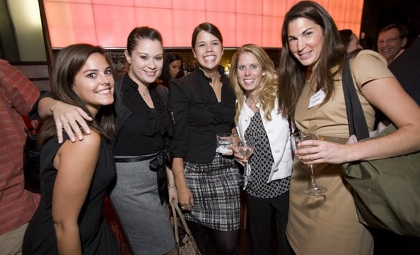 Haydee Gamez of the St. Regis, Danielle Couick of Jodi Moraru, Hillary Francis of Special Events at Union Station and guests