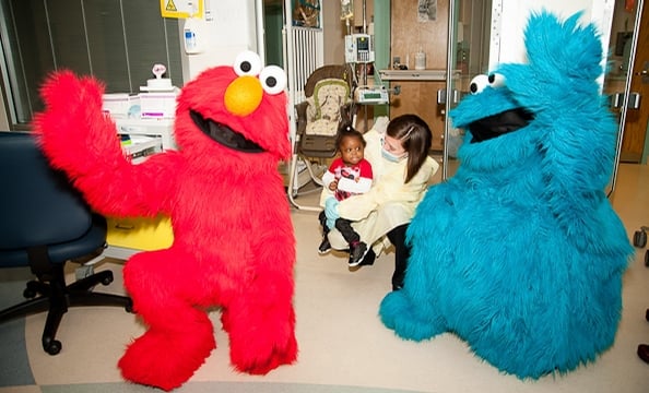 “Sesame Street” at Georgetown University Hospital