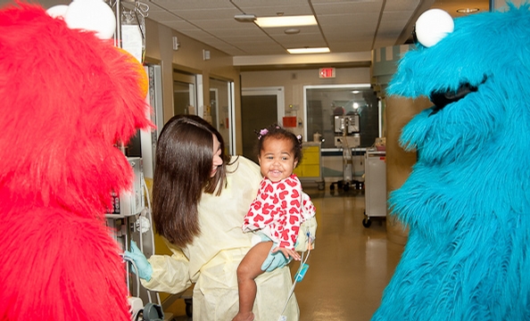 “Sesame Street” at Georgetown University Hospital