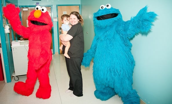 “Sesame Street” at Georgetown University Hospital