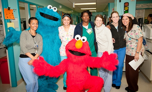 “Sesame Street” at Georgetown University Hospital