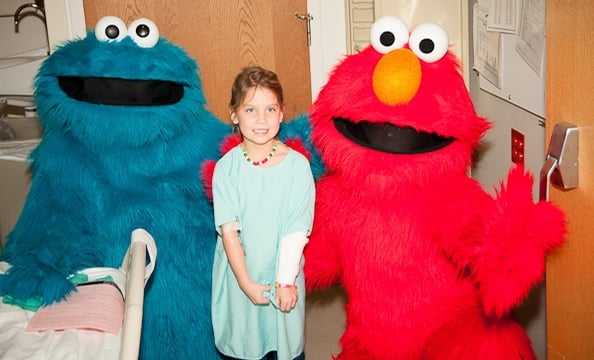 “Sesame Street” at Georgetown University Hospital