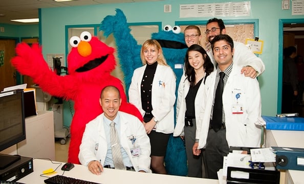 “Sesame Street” at Georgetown University Hospital