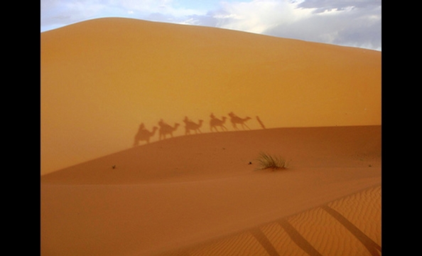 "Sahara Desert, Morocco" is a shot from Arlington resident Aaron Edward's February 2009 trip to Morocco. Edwards was abroad on business when he decided to organize a camping weekend in the Sahara with coworkers. "I took a ton of photos," says Edwards.