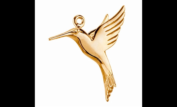 The hummingbird serves as a reminder of the species the Nature Conservancy (nature.org) works to protect through its wildlife preservation efforts. It’s popular, too—this particular charm is backordered in gold, though it’s still available in silver for o