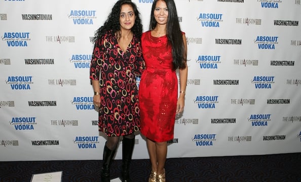 Roshanak Ameli-Tehrani and Christina Sevilla.
