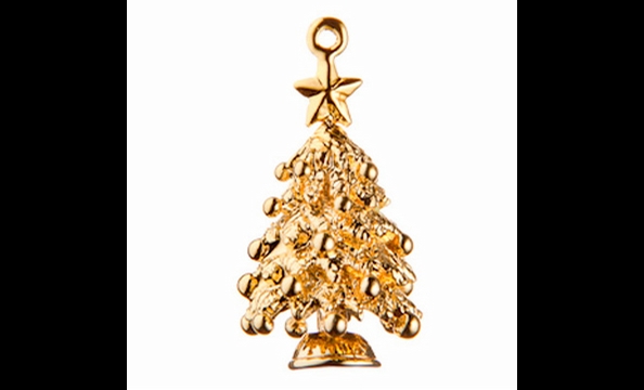 ’Tis the season for this tree charm and the organization it represents: Toys for Tots (toysfortots.org), the Marine Corps’ yearly effort to get Christmas gifts to needy kids, $115 for silver, $145 for gold.