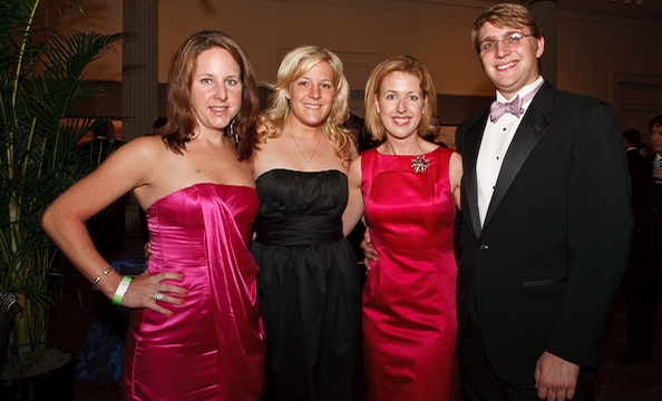 Jamie Baron, Katherine Brazauskas, Emily Thaler and Joe Brazauskas.
