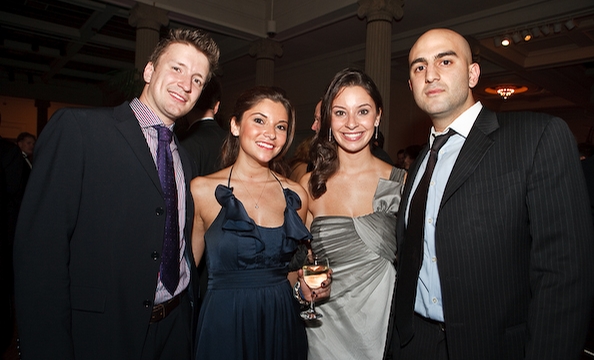 Michael Porticelli, Laura Merola, Barabara Merola and Aram Taghavi.
