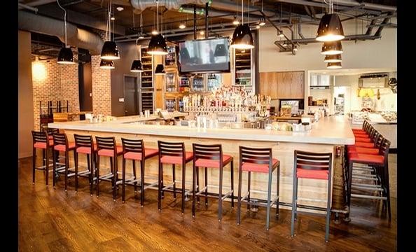 The PassionFood folks open a burger joint and upscale American dining room under one roof.