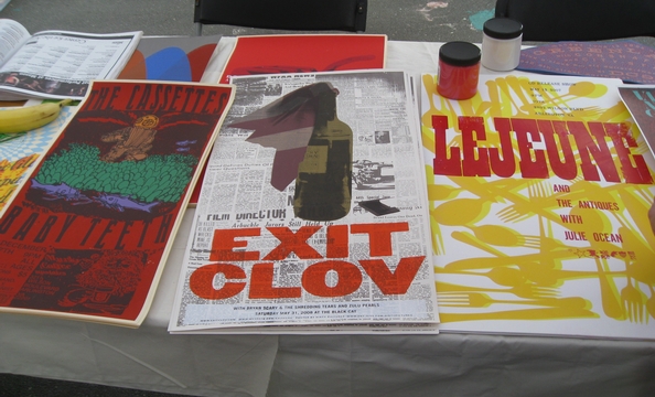 Hand-screened graphic design from Dirty Pictures.