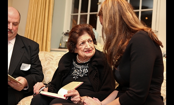 Helen Thomas's Book Party
