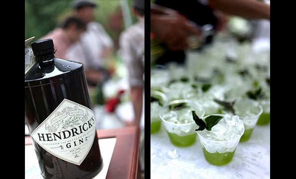 Hendrick's Gin cocktails.