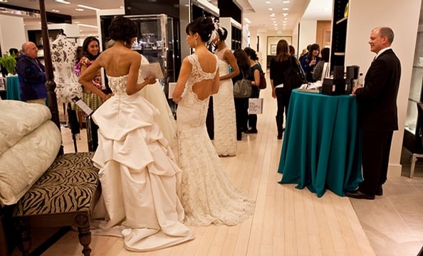 The "Pre-Wedding" Wedding Party at Bloomingdales