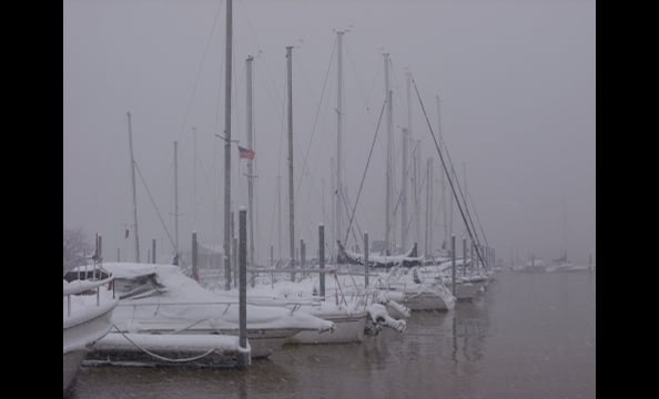 Taken on February 6 at the Quantico marina.