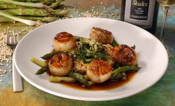 Grilled Jumbo Sea Scallops