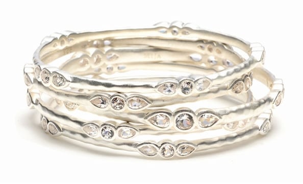 $290 to $295 per single bangle.  