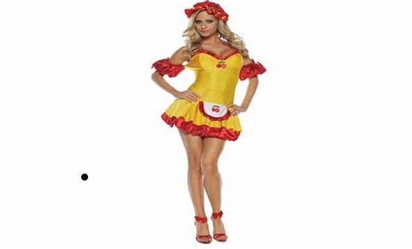 "Sexy" Halloween costumes inspired by food.