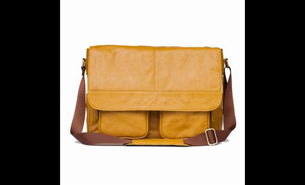 A handsome, sturdy camera bag for a handsome, sturdy father— and the mustard-yellow leather is a cool alternative to standard browns and blacks.

$199 at kellymoorebag.com