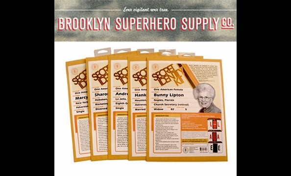 For the father who never tired of playing spies or superheroes when you were growing up, the Brooklyn Superhero Supply Company has lots of crime-fighting merchandise.  Whether it's a geographical index of good and evil, speed of light in a bottle, or a se