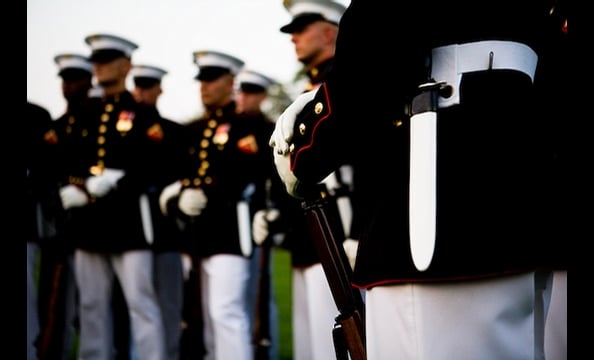 Marine Corps Evening Parade 