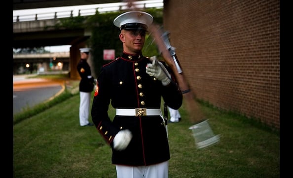 Marine Corps Evening Parades