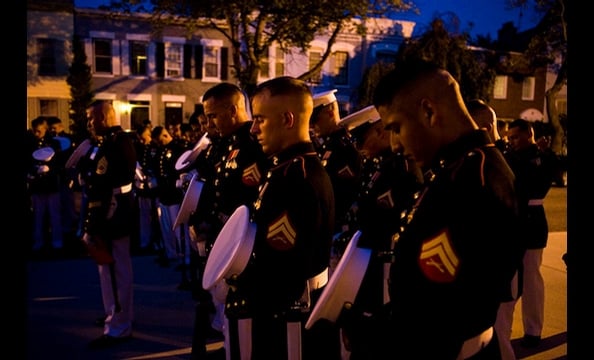 Marine Corps Evening Parades