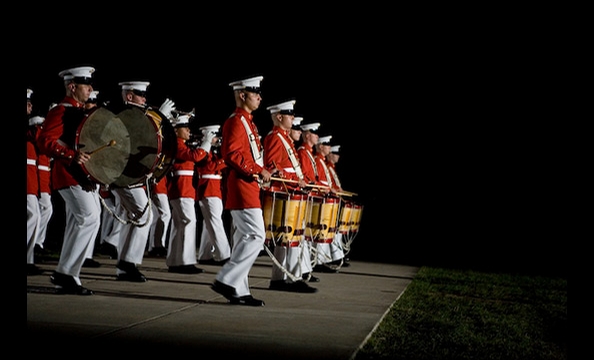 Marine Corps Evening Parades