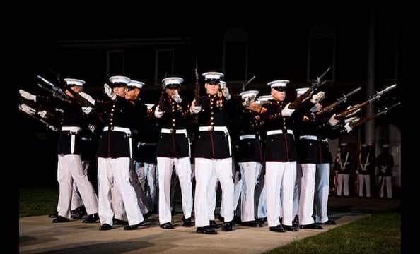 Marine Corps Evening Parades