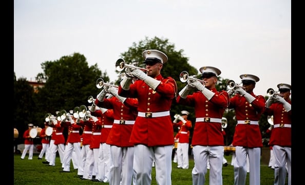 Marine Corps Evening Parade