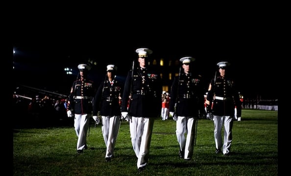 Marine Corps Evening Parades