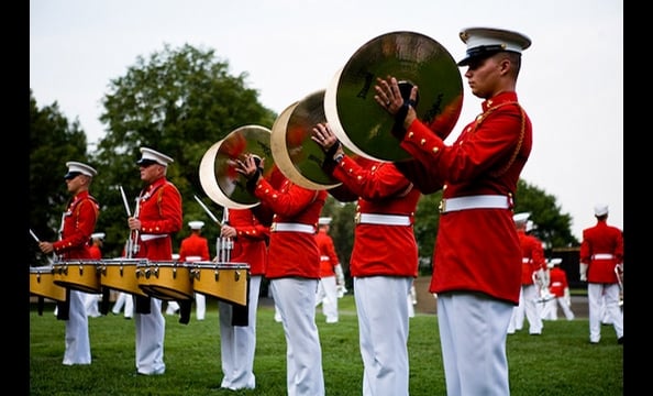 Marine Corps Evening Parade