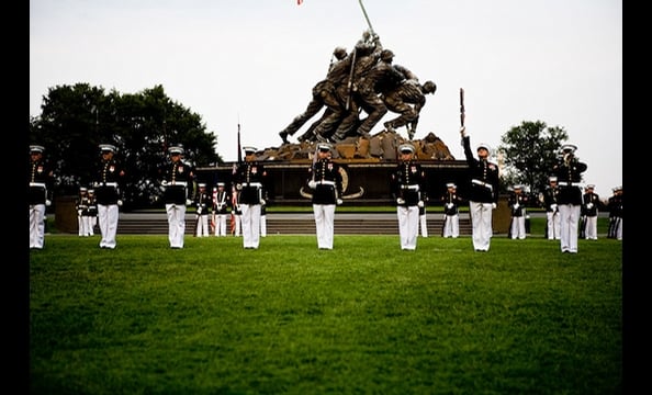 Marine Corps Evening Parade 