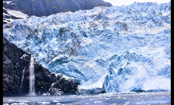 Holgate Glacier in Alaska's Kenai Fjords National Park