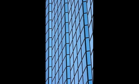 This photo is a slice of an office building located in Gaithersburg, Maryland's "Rio at Washingtonian Center".