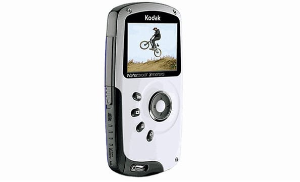 He won’t miss a moment of action with the Kodak Playsport—a rugged, waterproof pocket camcorder. Kodak.com and other retailers, $149.95.