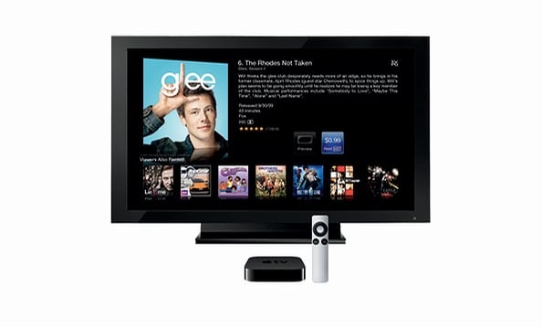 With the new, smaller Apple TV control box, Dad can rent Netflix movies or TV shows instantly as well as stream photos and music from his computer.  Apple, $99.