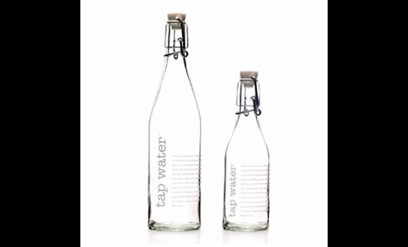 She's consistently insisting she's just "whipped things together," but we all know she loves to play hostess. For your umpteenth Thanksgiving at her place, these cheeky water pitchers will help her stick to her story. Reform School refillable tap water