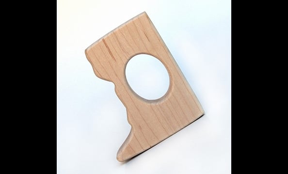 Help new parents jump-start their child’s love of Washington with this all-natural, District-shaped wooden teether. Etsy, $12.