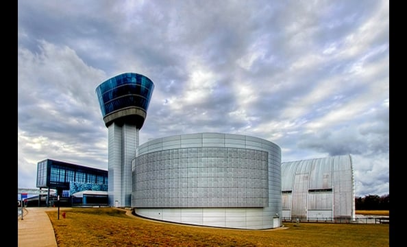 The National Air and Space Museum Udvar-Hazy.  